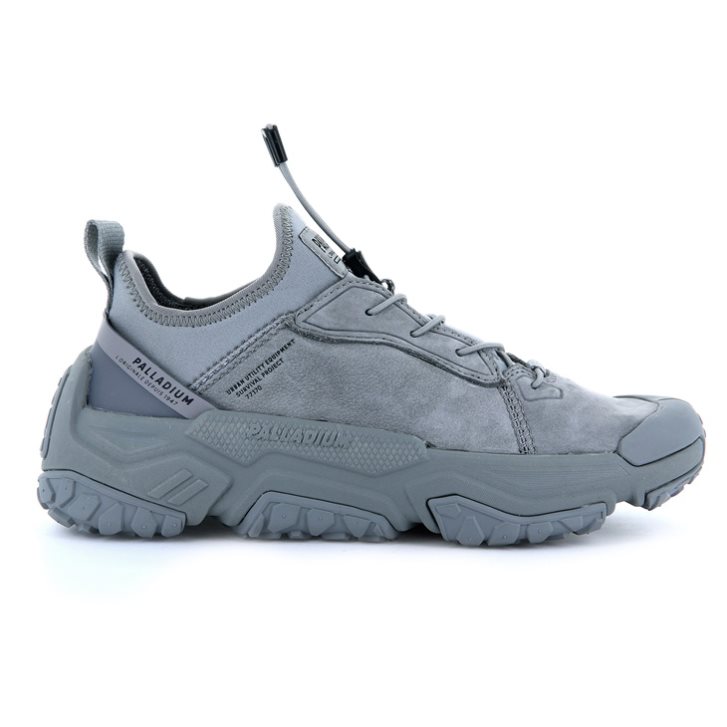 Palladium Off-grid LO LTH Men\'s Sneakers Grey | UK T409-OMW